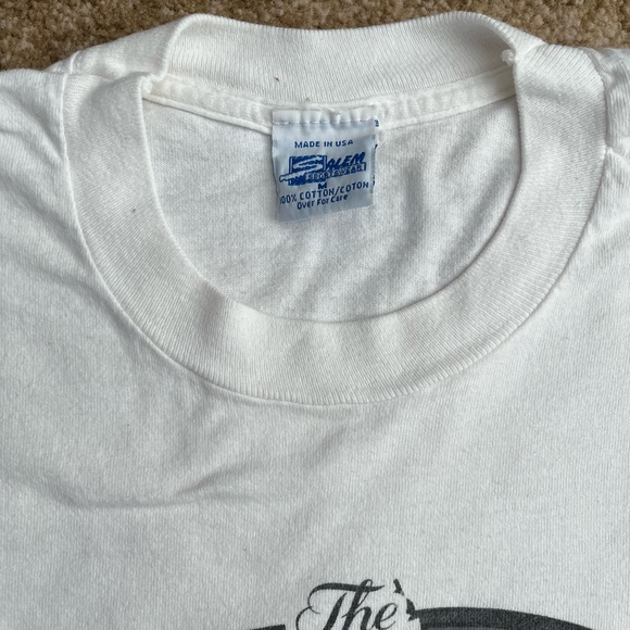 Vintage 1995 NBA x Orlando Magic Champs Graphic Single Stitch Tee, Mens M, White - Picture 6 of 6